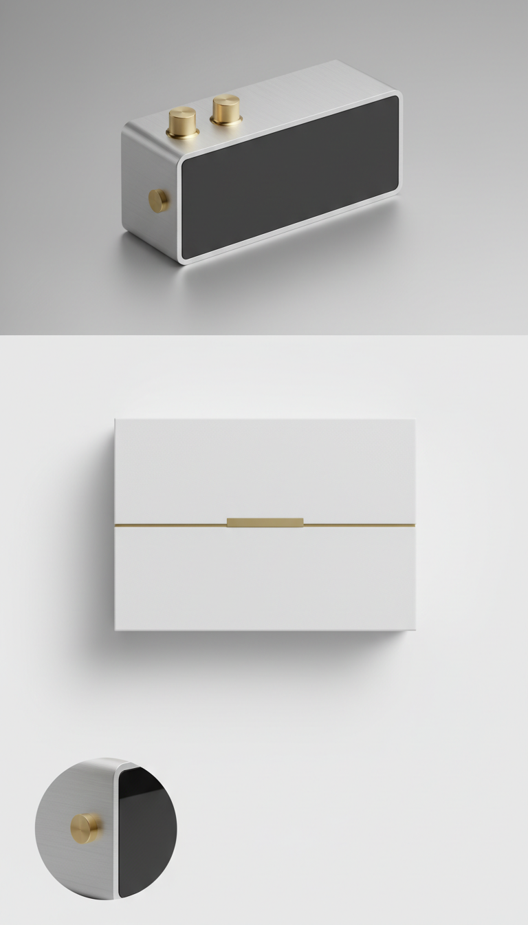 Confezione Minimalista con Chiusura Magnetica